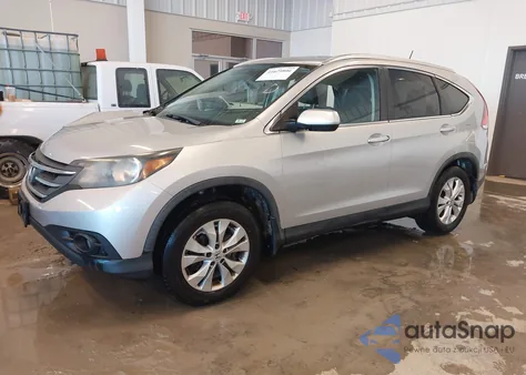 2013 Honda Cr-V Ex-L из США, поврежденный, VIN 5J6RM4H7XDL044025